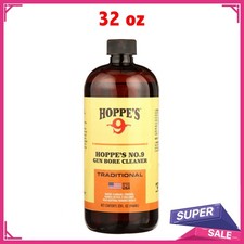 Hoppe's No. 9 Gun Bore Cleaning Solvent 1-Quart (32 Ounce) Bottle Hoppes 932 picture