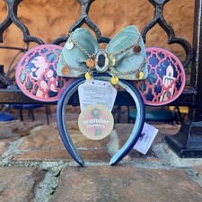 2026 Disney Parks Morocco Princess Jasmine Aladdin Headband Ears NEW picture