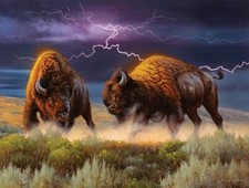 SunsOut Thunderstruck 500 Piece Jigsaw Puzzle picture