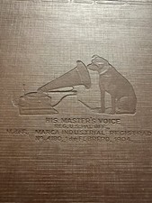 1918 Victor Record Album w/ 9 Early 1920s 78 RPM Shellac Records picture