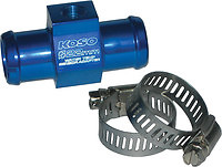 KOSO WATER COOLANT TEMPERATURE SENSOR ADAPTER 18MM / 3/4 HOSE   BG018B01 picture