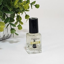 Pronto Acrylic Nail Polish Top Clear Quick Drying Glossy Finish ~ 11.5 mL picture