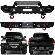 Vijay For 1998-2011 Ford Ranger Front or Rear Bumper W/Winch Plate & LED Light picture