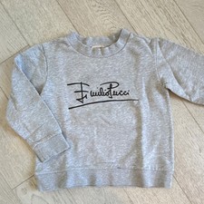 Emelio Pucci Kids Size 5 Grey Sweatshirt Thin picture