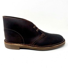 Clarks Originals Bushacre 2 Beeswax Brown Mens Leather Chukka Boots 82286 picture