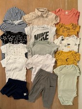 Nike, Carter's, Others Infant Boys Clothing Lot of 15 (1 New) Size 0-3, 3 Months picture
