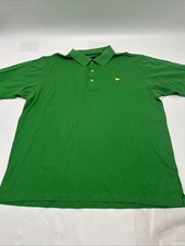 Vintage Masters Polo Shirt Mens Size XL Green Golf Collection Cotton Hong Kong picture