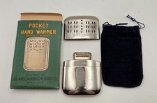 Vintage J.C. Higgins Pocket Hand Warmer Sears Roebuck Japan With Box Pouch picture