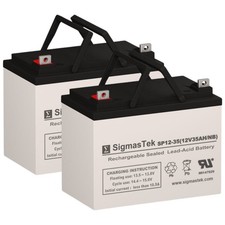 12V SigmasTek Battery Set Compatible w/ Karma Medical Products KS-646 Wheelchair picture