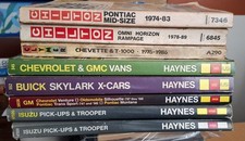 Lot 8 Chilton Haynes Car Repair Manuals Buick GM Oldsmobile Chrysler Chevrolet picture