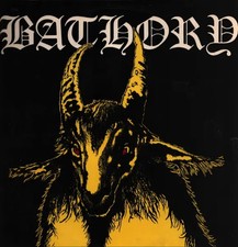 Bathory YELLOW GOAT.1st Press LP 1984 33 RPM Black Mark Label Vinyl EX picture