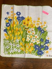 Vintage Vera floral napkins set of 4 picture