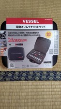 VESSEL 400ER3-1M Cordless Ratchet Set w/31 Socket Bits gift tool japan picture