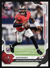 Jalon Daniels RC 2026 Topps NOW #48 1st Win Buccaneers PRESALE picture