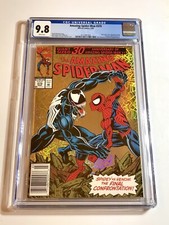 Amazing Spider-Man #375 Rare Newsstand Variant 1st Ann Weying She-Venom CGC 9.8 picture