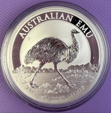 2018 Australian Emu 1 oz .9999 Silver Coin – First Year – Perth Mint picture
