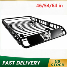 46''/54''/64'' Universal Roof Rack Basket 200 Lbs Rooftop Cargo Carrier Basket picture