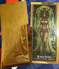1 X GoldBack 24K Leaf Foil Note 1/20 Troy Oz. UNC, BLK PACKS MOMENT, SOUND MONEY picture