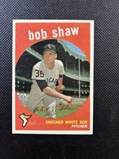 1959 Topps #159 Bob Shaw Chicago White Sox High-end NM-MT            B59#159B2 picture