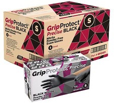 GripProtect® Precise Black Nitrile Exam Gloves, Fentanyl Resistant, Chemo-Rated picture
