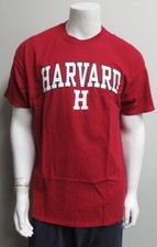 Harvard University Crimson T-Shirt - Red - A/S Sports NWT Multiple Sizes picture