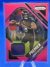 2025 Panini Prizm #PJY-LJN Lamar Jackson Premier Jerseys Pink picture