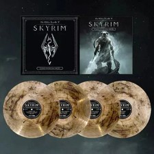 Skyrim Ultimate Edition Soundtrack Vinyl Record 4 LP Paarthurnax Box Set OST VGM picture