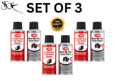 3 Sets CRC Mass Air Flow Throttle Body Cleaner Twin Pack Kit picture