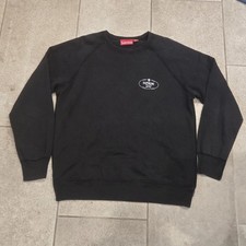 Supreme Harlem Logo Crewneck Black Sz Medium 2012 Sweatshirt Street Skater picture