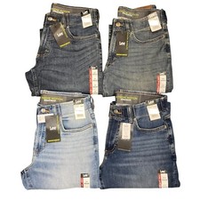 NWT Lee Men's Extreme Motion Regular Bootcut Jeans Stretch Denim Flex Waistband picture