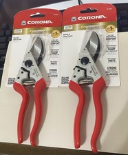 CORONA 6360 FORGED STEEL ALUM. HANDLES  ANGLED BYPASS HAND PRUNNER 1'' CUT  NEW picture