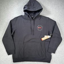 Florence Marine X Nui Loa Hoodie Black Organic Cotton Mens XL Surf Outdoors picture