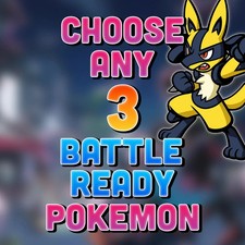 Pokémon Legends Z-A | ZA | Z A ✨ Choose ANY 3 Shiny 6IV Battle Ready Pokémon 💥 picture