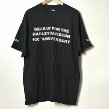 Vintage 2002 Harley Davidson Chandler Arizona Staff T-Shirt 100th Anniversary XL picture