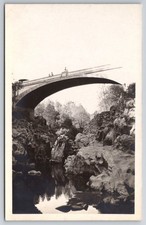 White Bridge Sullivan's Creek Jamestown Sonora CA RPPC picture