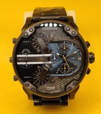 Luxury Diesel Mr. Daddy 2.0 DZ7331 Multi Time Refurbished Men's Wrist Watch picture