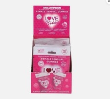 Love Bites Female Sensual Enhancement Gummies - Pack of 12 (2 EACH) FULL BOX picture