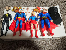 Lot 4 McFarlane Platinum 1st Supergirl + Project / Action  #1000 + Loeb Superman picture