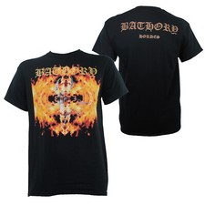 BATHORY cd lgo Flame Goat HORDES / KATALOG Official SHIRT XL New OOP under blood picture