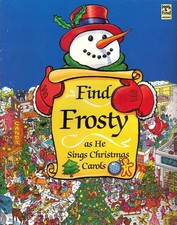 Find Frosty as He Sings Christmas Carols (Look & Find Books) - GOOD picture