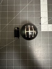 Raceseng Slammer - Big Bore Black Texture Weighted Shift Knob Gate 3 - 6 Speed picture