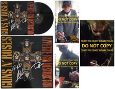 Guns N Roses Signed Appetite for Destruction Album Proof Autograph Axl Rose GNR picture