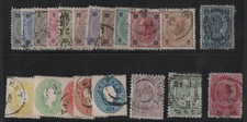 Austria 1860/1890 Scott #12-16 & 51-65 Complete Sets Used picture