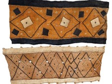 Africa, Kenya / All Hand Made Kuba 2 Pieces. Figure #4 picture