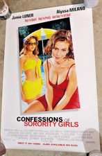 1994 Confessions Of Sorority Girls Original One Sheet Rolled Video Store Poster picture
