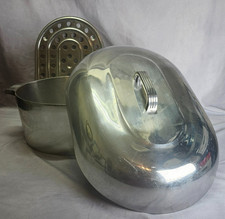 Vintage Magnalite GHC 17 Qt/ 16L Dutch Oven Roaster w/ Trivet 17-1/2”x12”x5-1/2” picture
