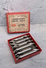 NOS Full Box of 12 KEO #4 High Speed Steel Combination Center Drills Made USA picture
