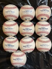 10 OFFICIAL RAWLINGS MAJOR LEAGUE BASEBALLS, MANFRED JR picture