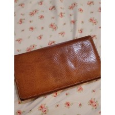 Levenger Tan Leather Folio with Embossed Tree Seal picture