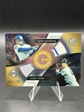 2005 Upper Deck reflections Ryne Sandberg Wade Boggs /225 picture